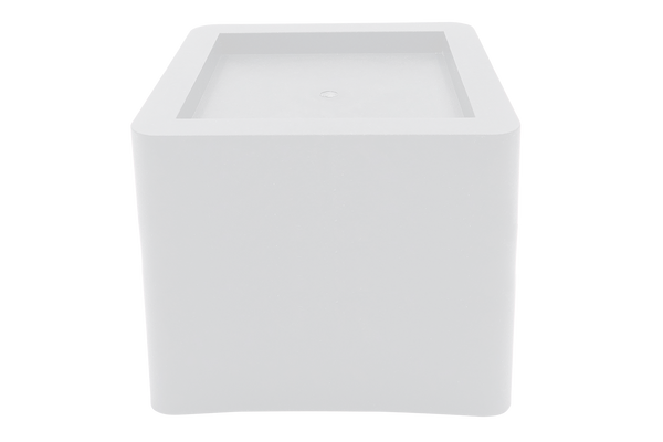 DuraCasa 5 Inch Bed Risers - Fits Huge 5.5 Inch Bed or Furniture Post, Creates an Additional 5 Inches of Height or Storage! Heavy-Duty Table, Chair, Desk or Sofa Riser (4, 5 Inch White)