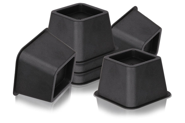 DuraCasa Bed Risers or Furniture Riser 6 Pack - Raises 3 Inches in Height (3 Inch, Set of 6)