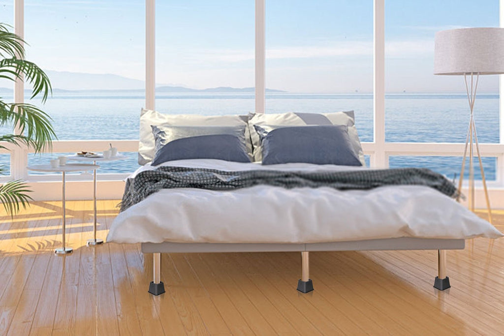 DuraCasa Bed Risers or Furniture Riser 6 Pack - Raises 3 Inches in Hei